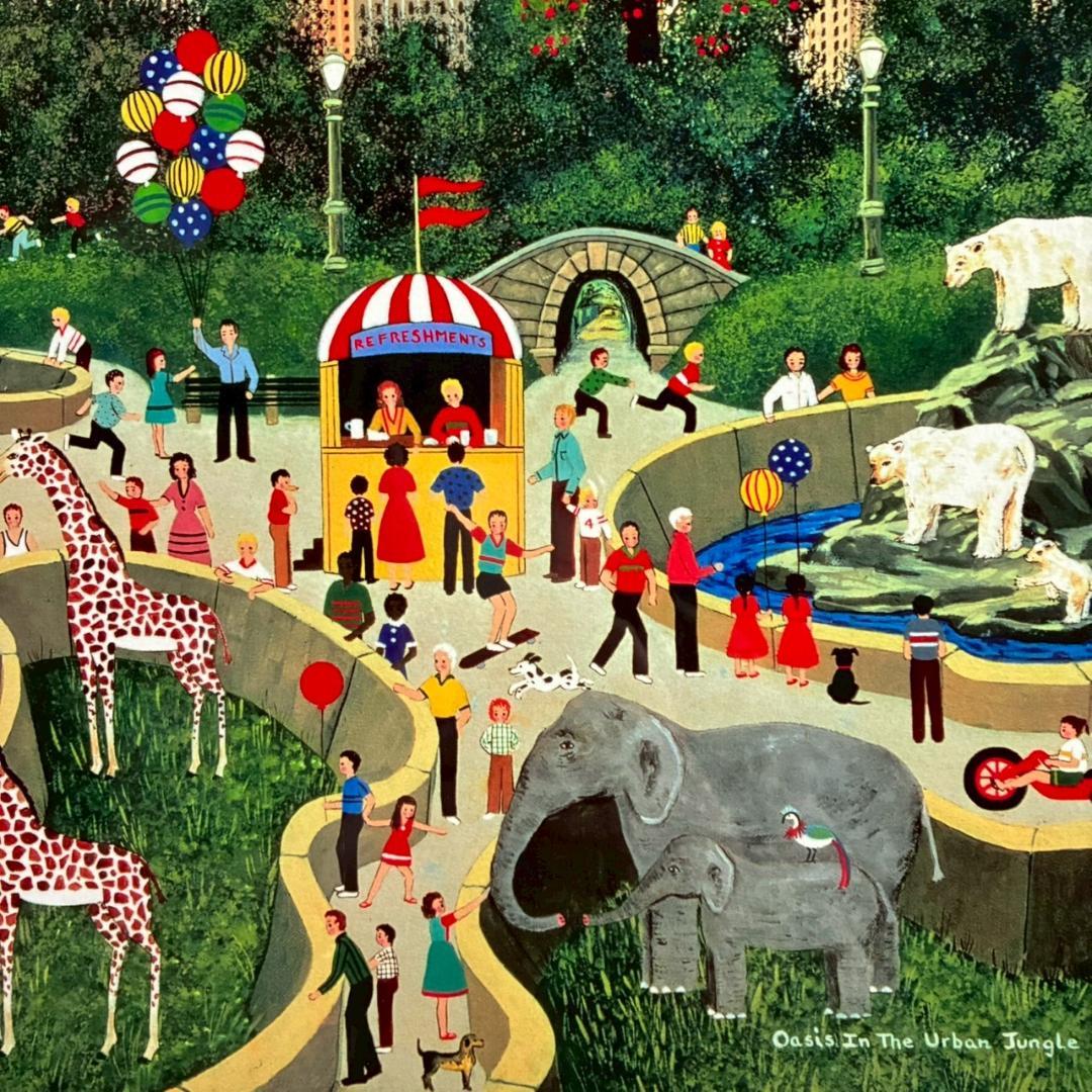 【最終値下げ】美品 ジェーン・ウースター・スコット「都会のオアシス」保証書有