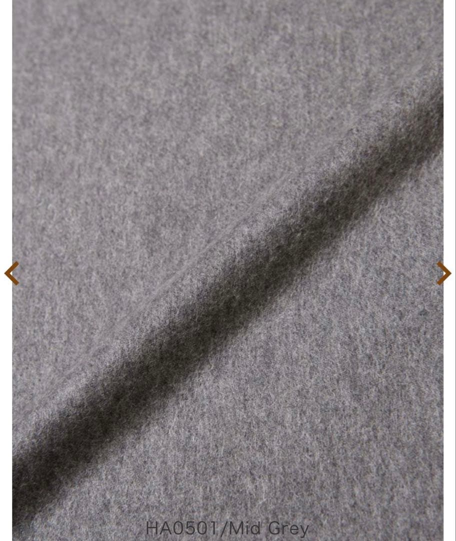 johnstons ジョンストンズマフラー2024awミッドグレー　国内正規品