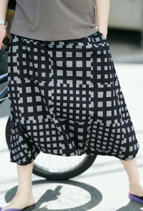 【✨新品タグ付き✨】SOU SOU ソウソウ◎綿麻混 大文字山／竹矢来 ズボン