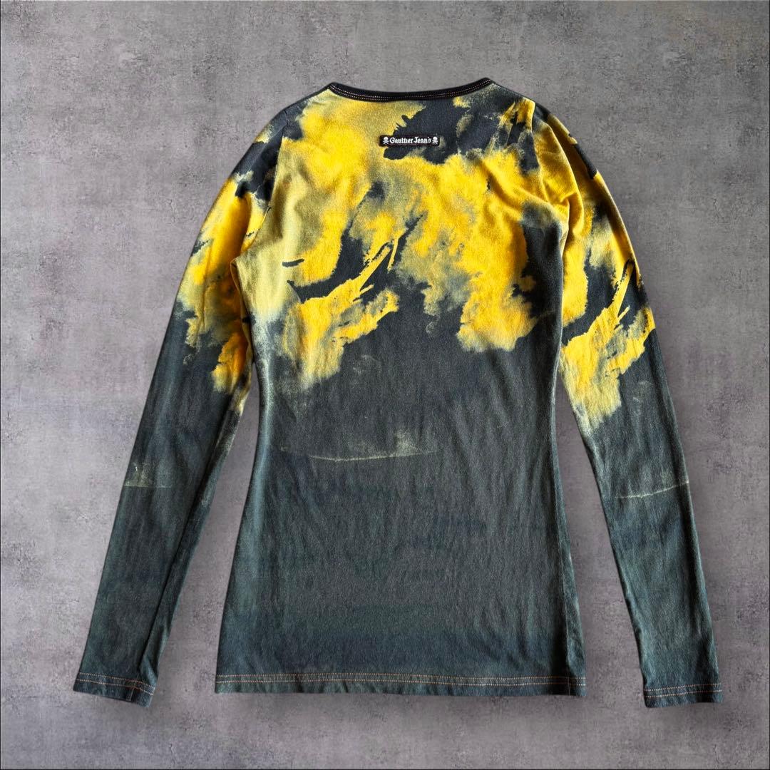 Jean Paul Gaultier jeansゴルチエ ブロッドロゴT M