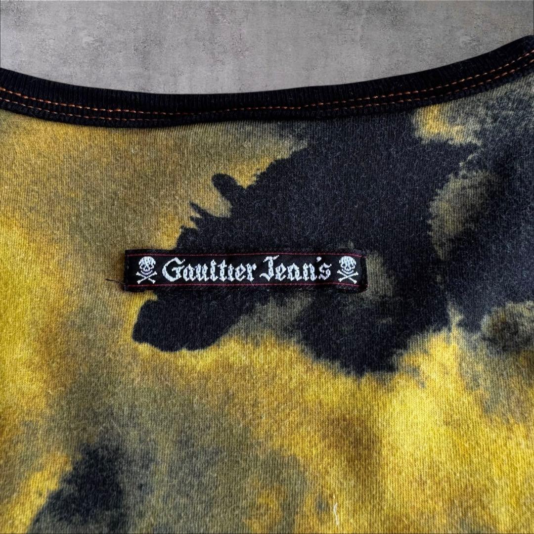 Jean Paul Gaultier jeansゴルチエ ブロッドロゴT M