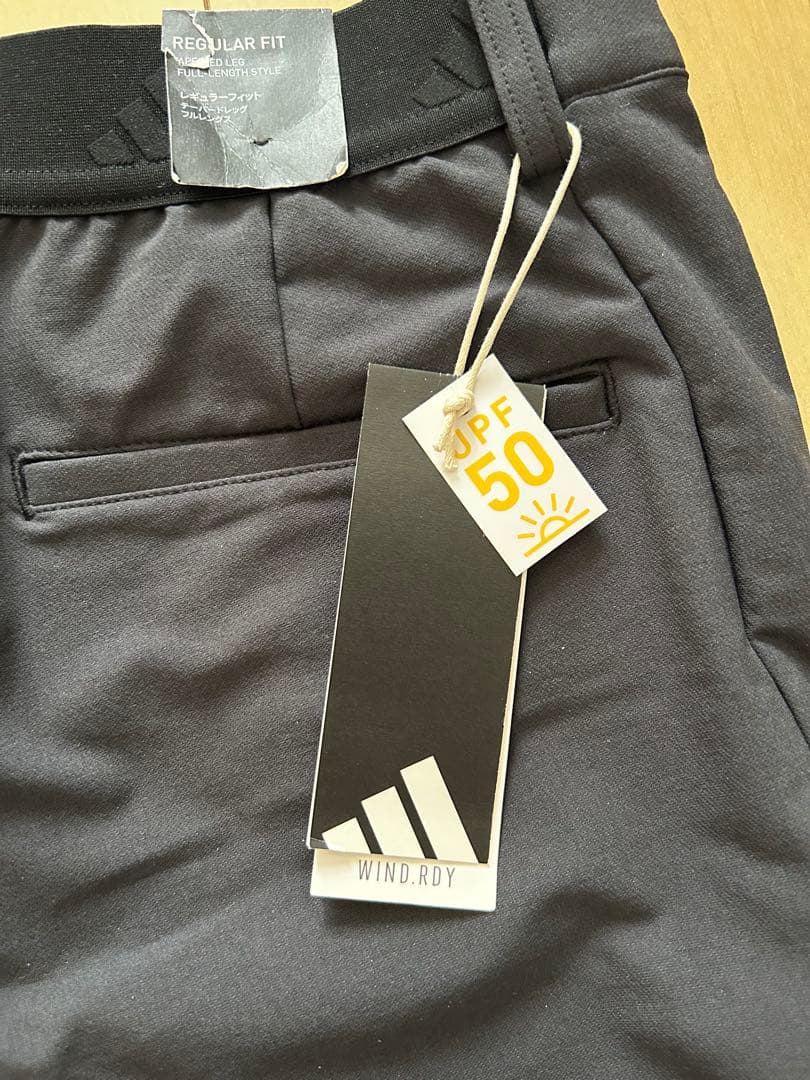adidas IM6452 ブラック ゴルフパンツ　W79-88