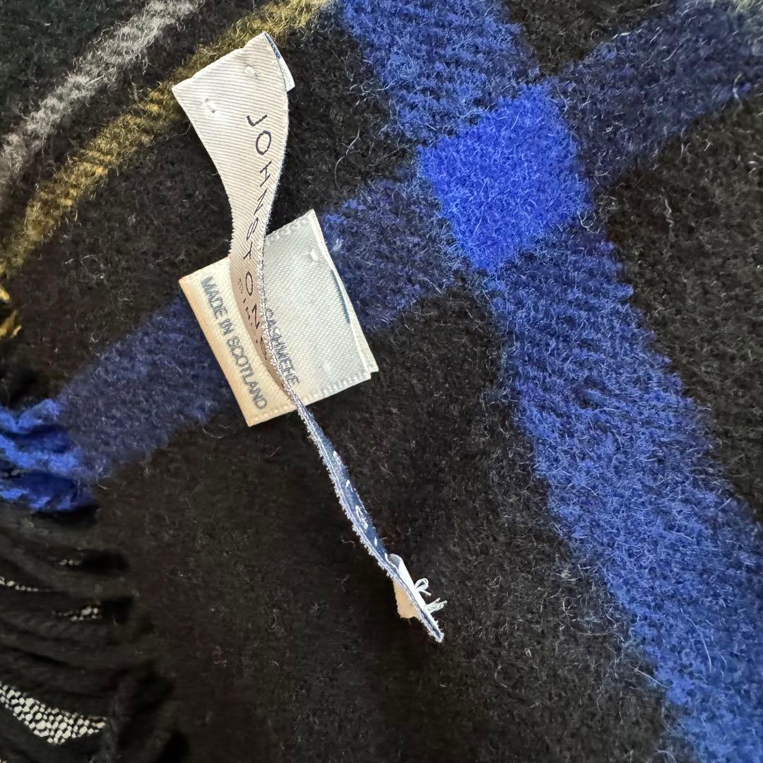 JOHNSTONS OF ELGIN ジョンストンズ　大判カシミヤストール