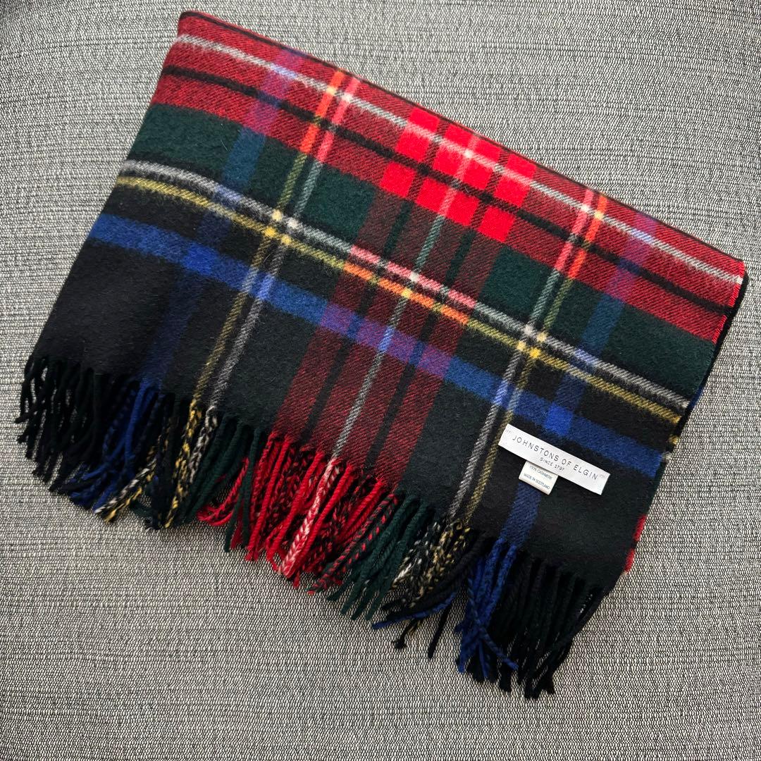JOHNSTONS OF ELGIN ジョンストンズ　大判カシミヤストール