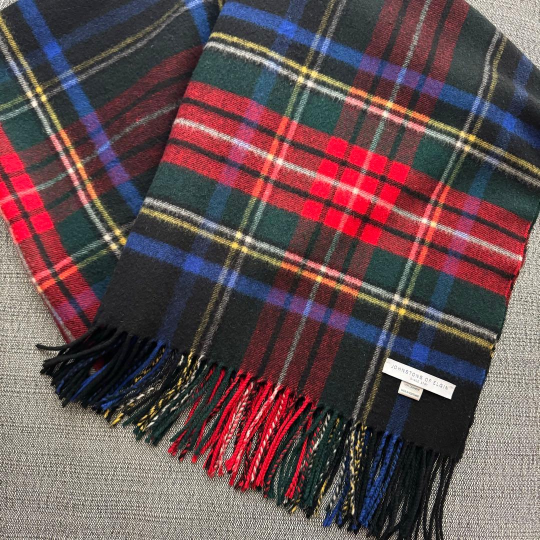 JOHNSTONS OF ELGIN ジョンストンズ　大判カシミヤストール
