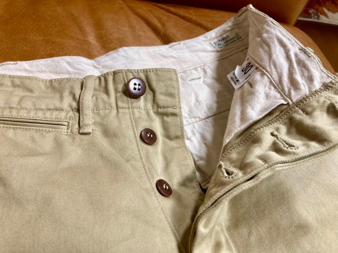 WAREHOUSE ウエアハウス 1082CHINOSE チノパン 30 美品！