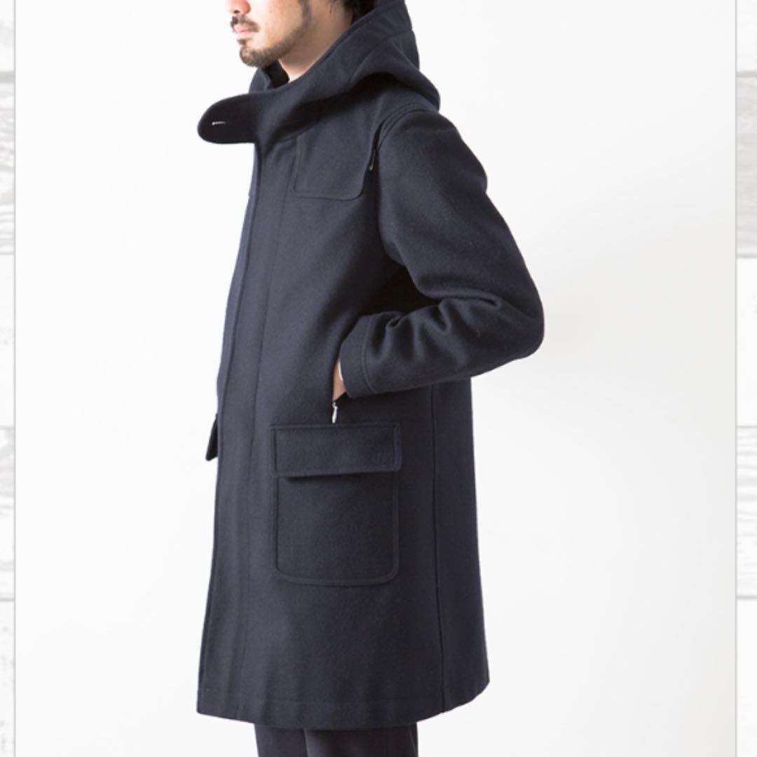 nanamica ナナミカ WINDSTOPPER ダッフルコート ネイビー