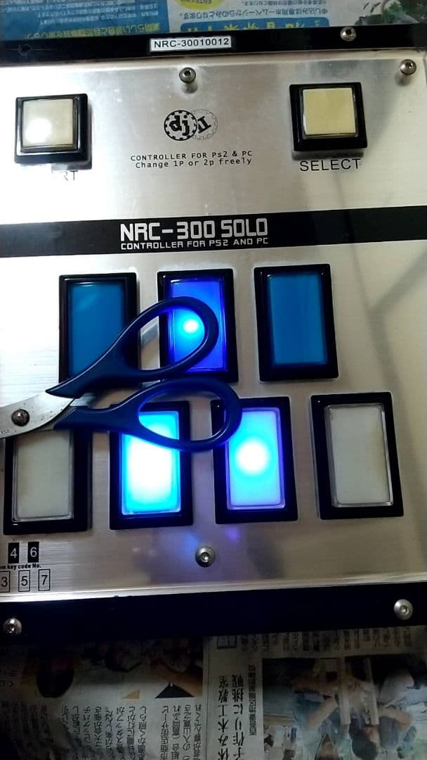 ビートマニア NRC-300 solo コントローラー 三和ボタン