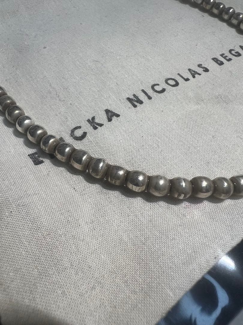 ERICKA NICOLAS BEGAY シルバーネックレス