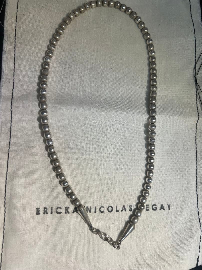 ERICKA NICOLAS BEGAY シルバーネックレス