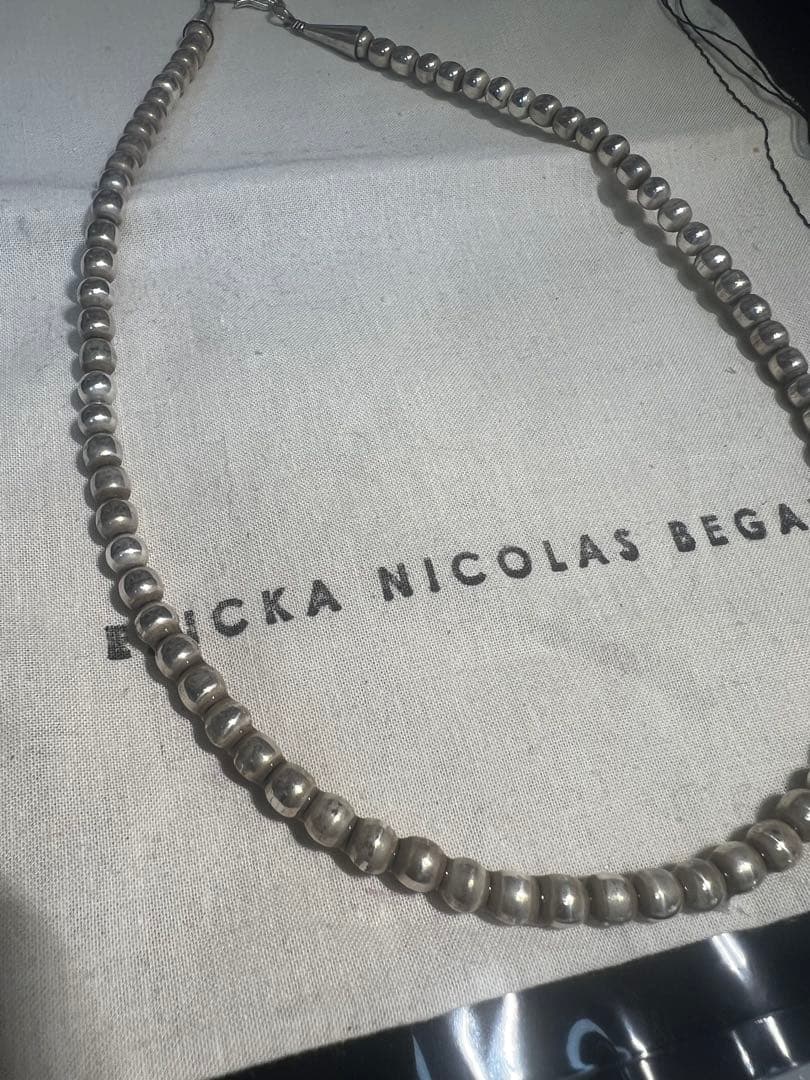 ERICKA NICOLAS BEGAY シルバーネックレス