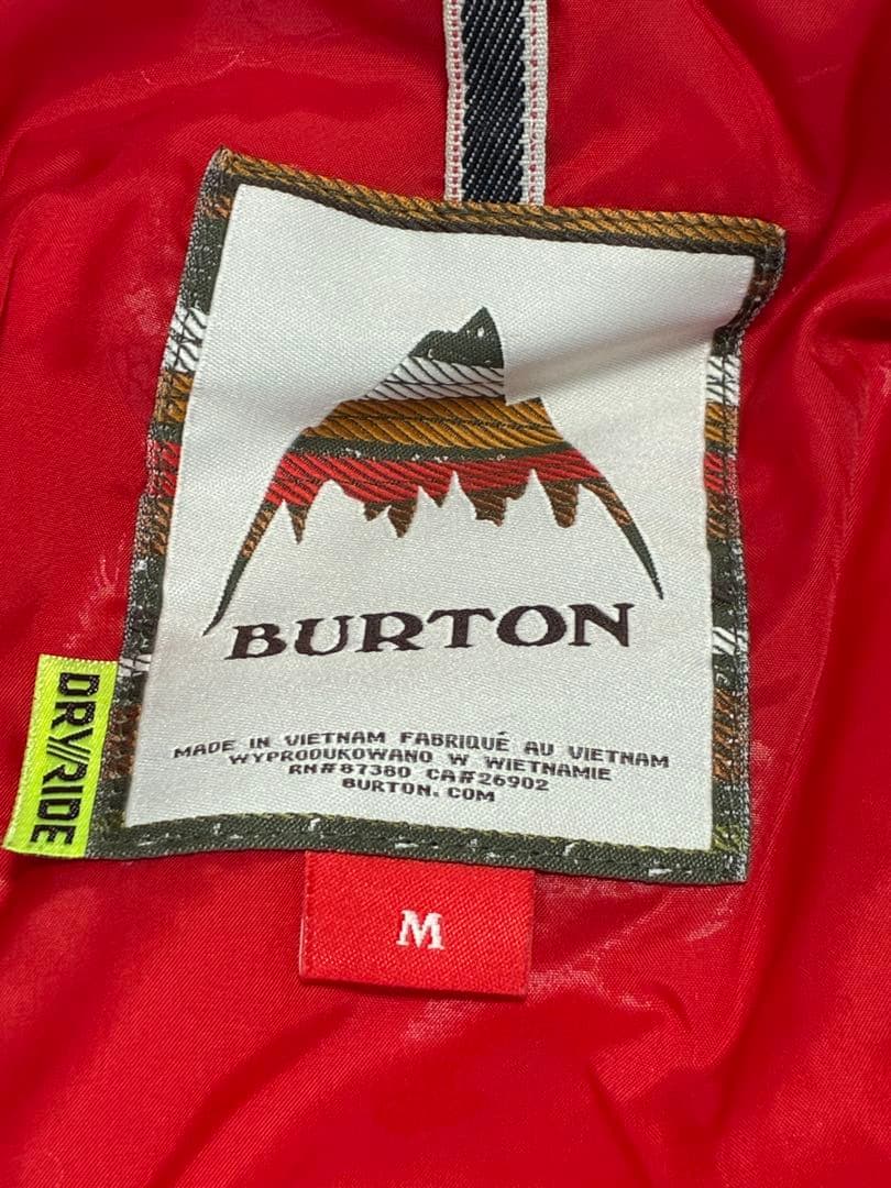 Burton M ネイティブ柄　スノーボードウェア　スキー　茶　レディース