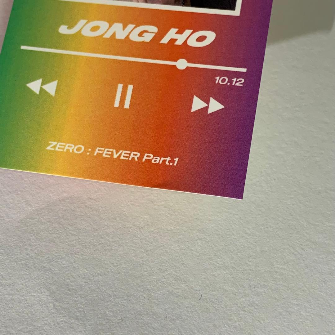 【出回りゼロꯁꯧ】ATEEZ ジョンホ 109 賞 当選者トレカ