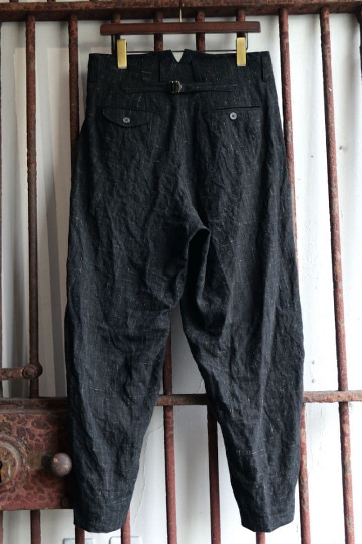 美品 calmlence 3 Pleated Wide Pants カームレンス