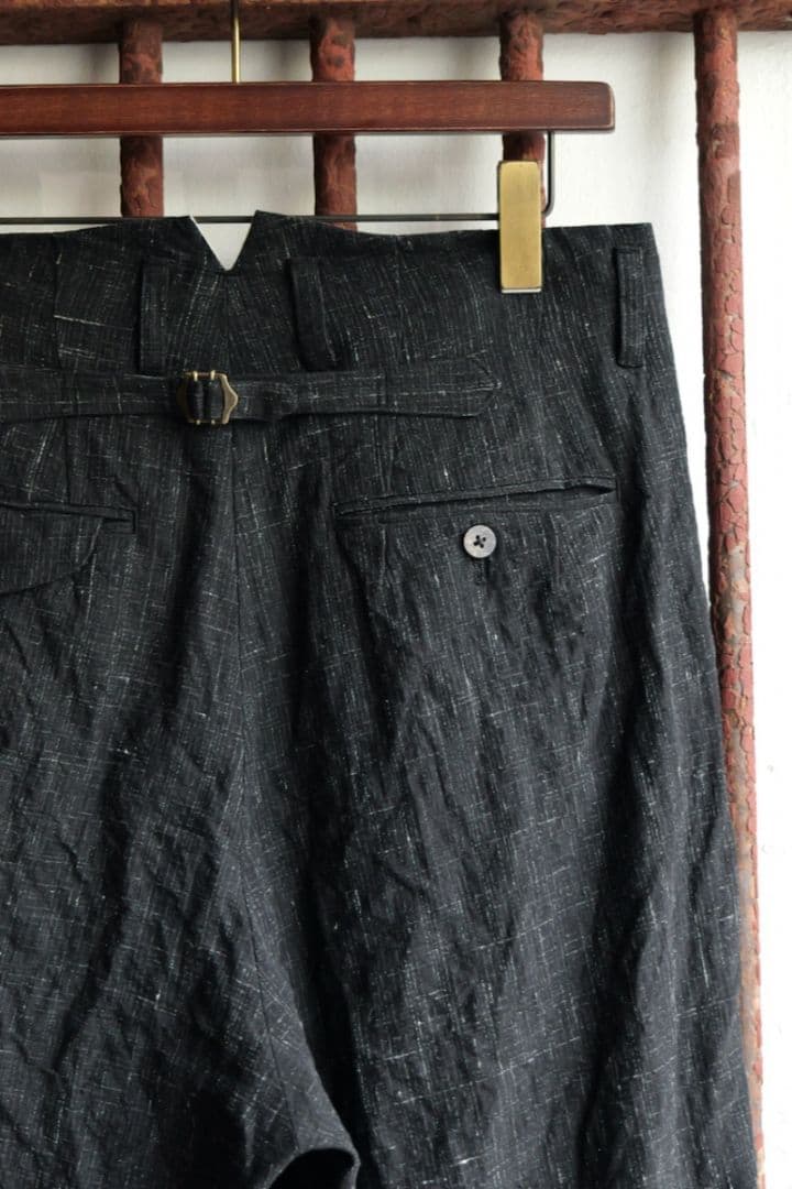 美品 calmlence 3 Pleated Wide Pants カームレンス