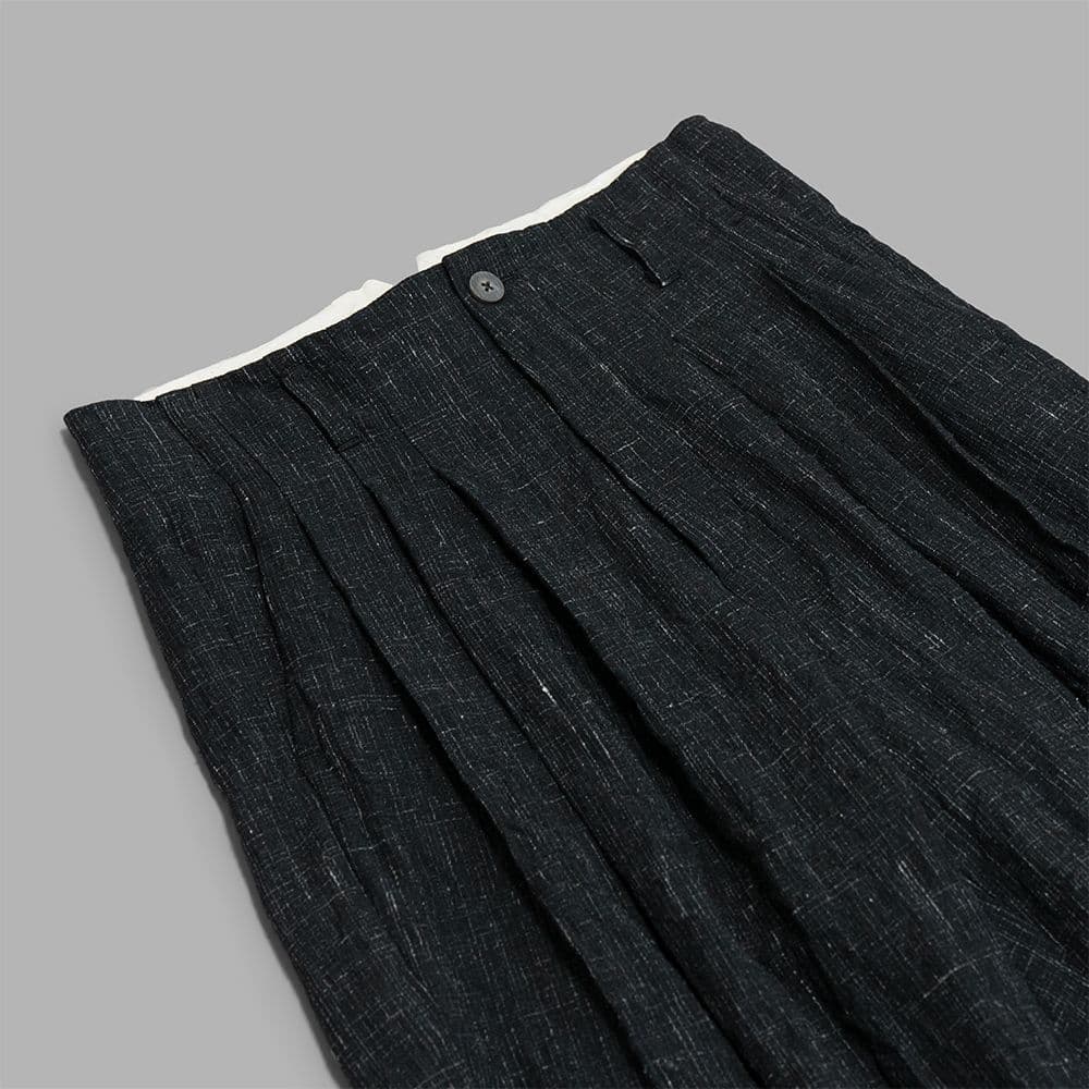 美品 calmlence 3 Pleated Wide Pants カームレンス