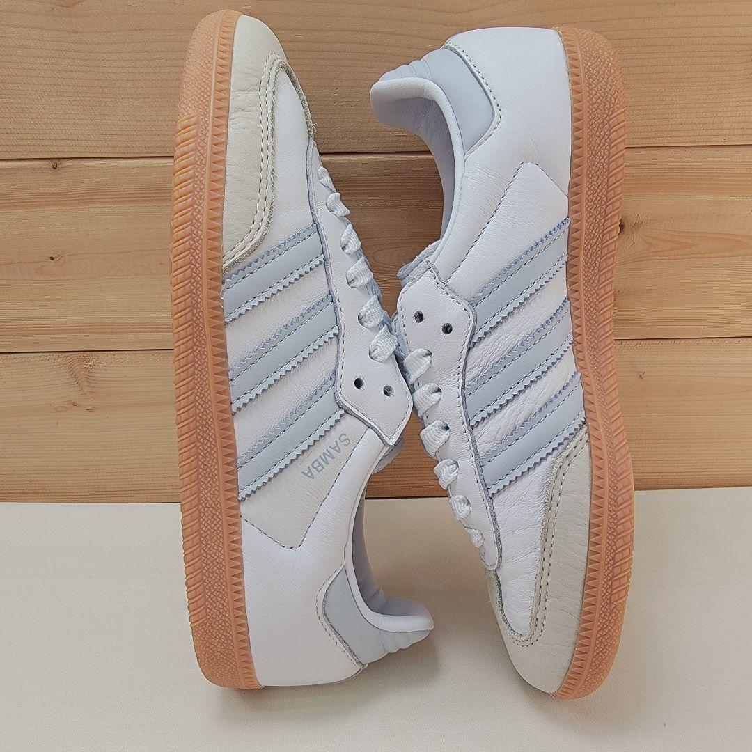 アディダス サンバ OG ホワイト/ブルー 22.5cm