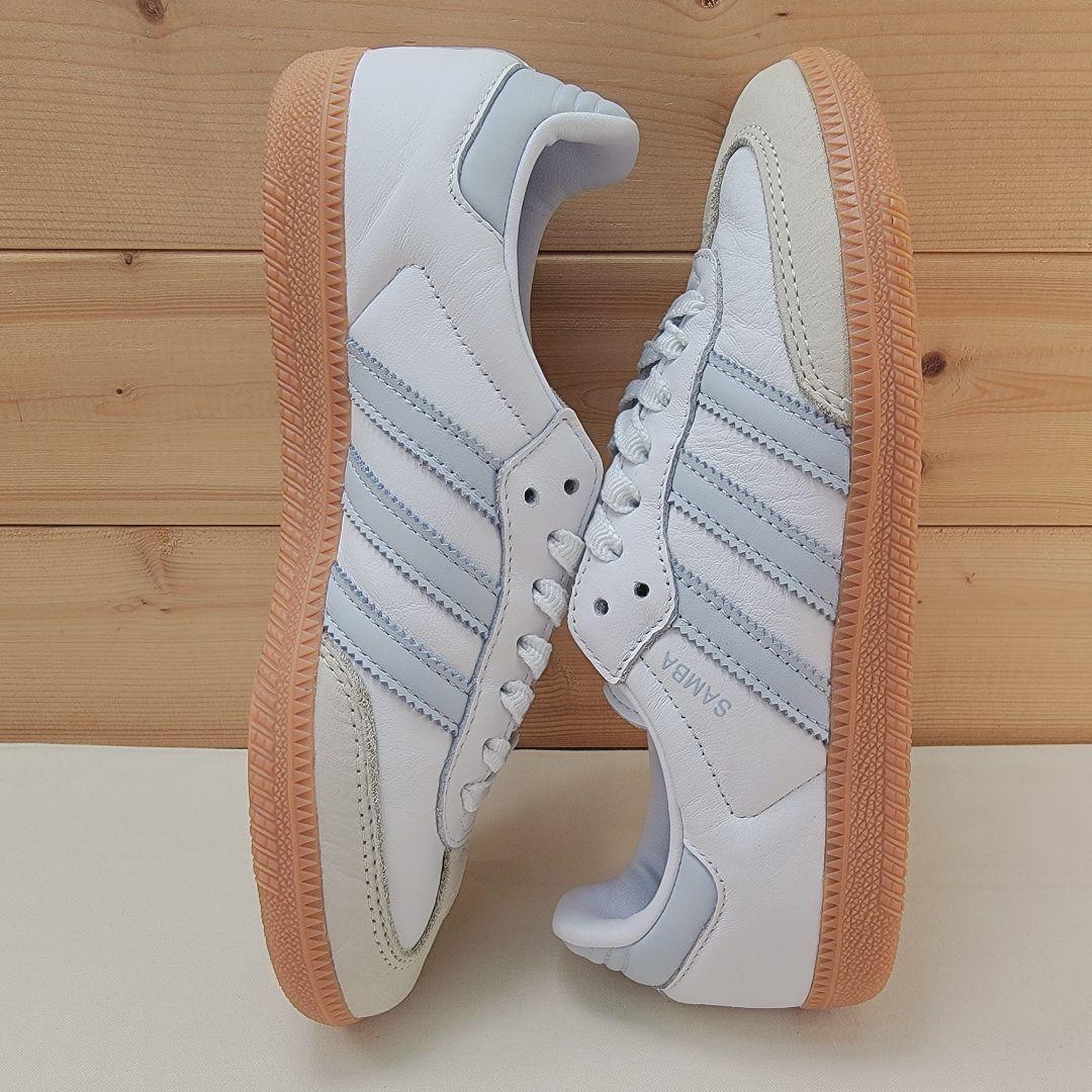 アディダス サンバ OG ホワイト/ブルー 22.5cm