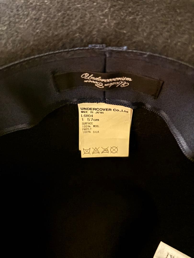 ジョニオ着同！アンダーカバー×KIJIMA TAKAYUKI中折れウールハット