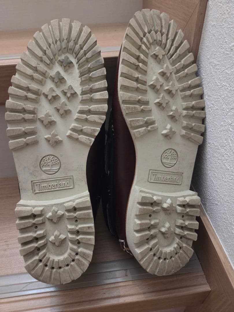 Timberland デッキシューズ ブラウン・ネイビー　26.0くらい