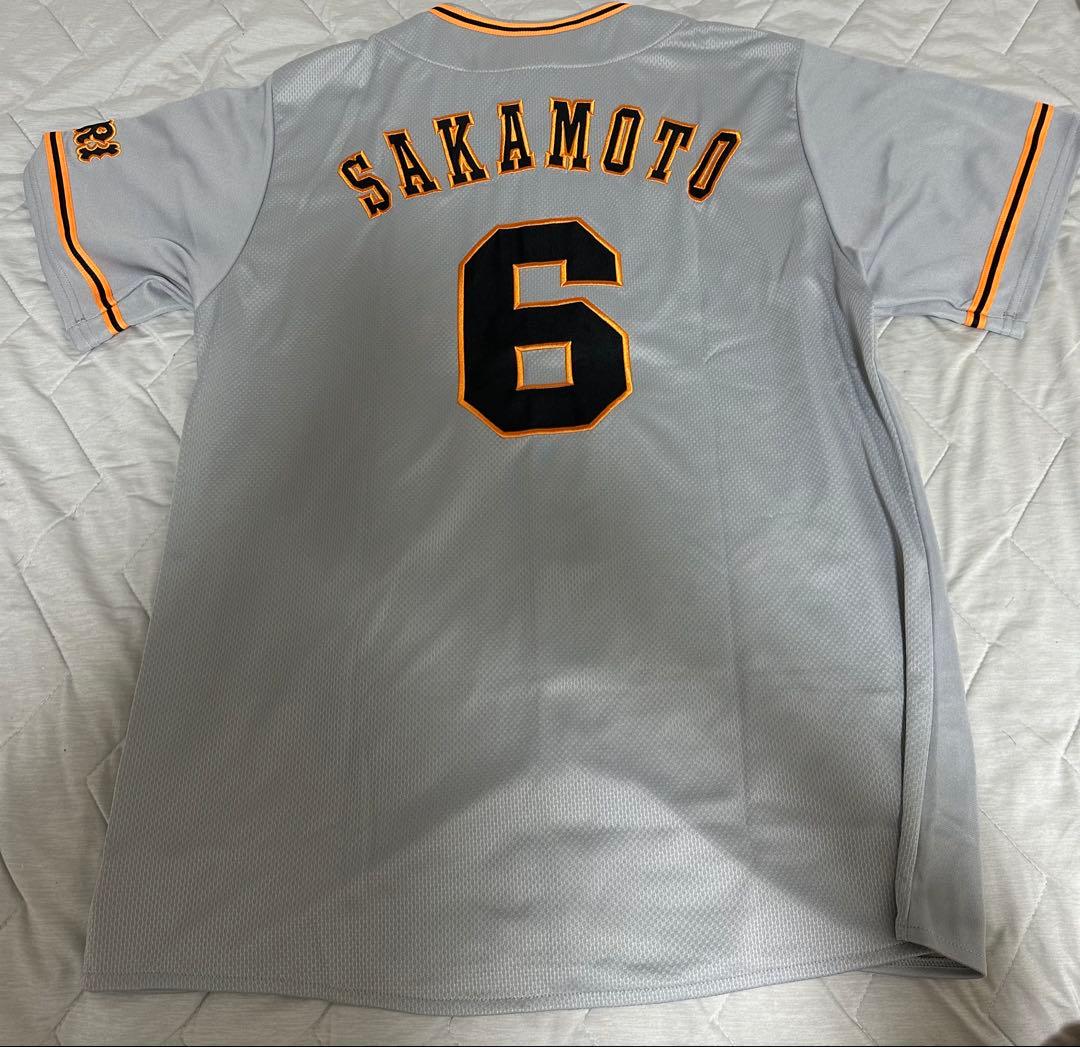 微シミあり　坂本勇人　ビジター　レプリカ　ユニフォーム　Lサイズ