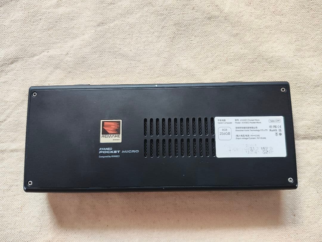 その他 AYANEO Pocket Micro 8GB/256GB