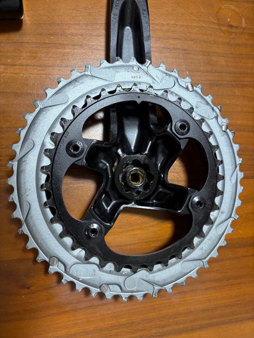 SRAM Rival 22 クランクセット 170mm 50/34 完成車外し