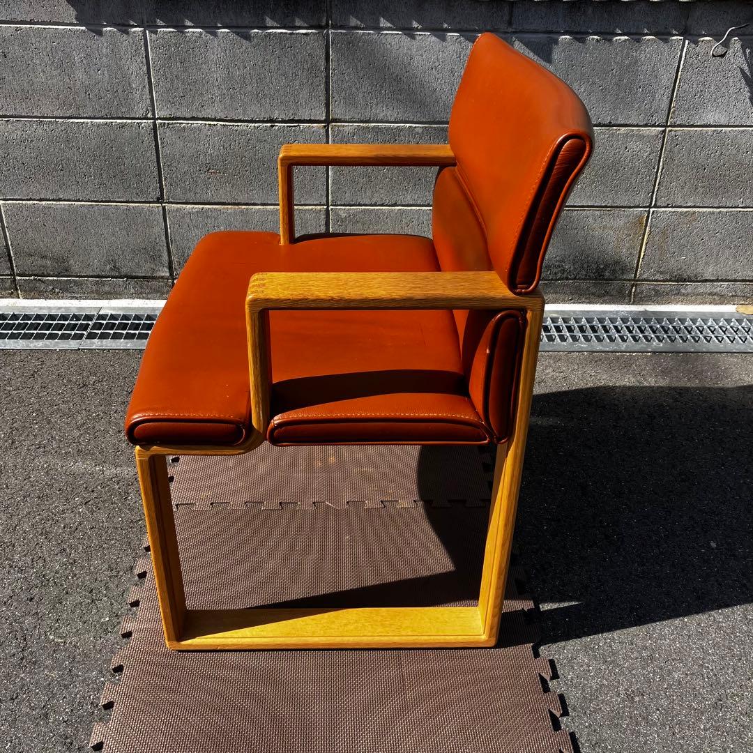 専用】カンディハウス ボルス ダイニング アームチェア 牛本革