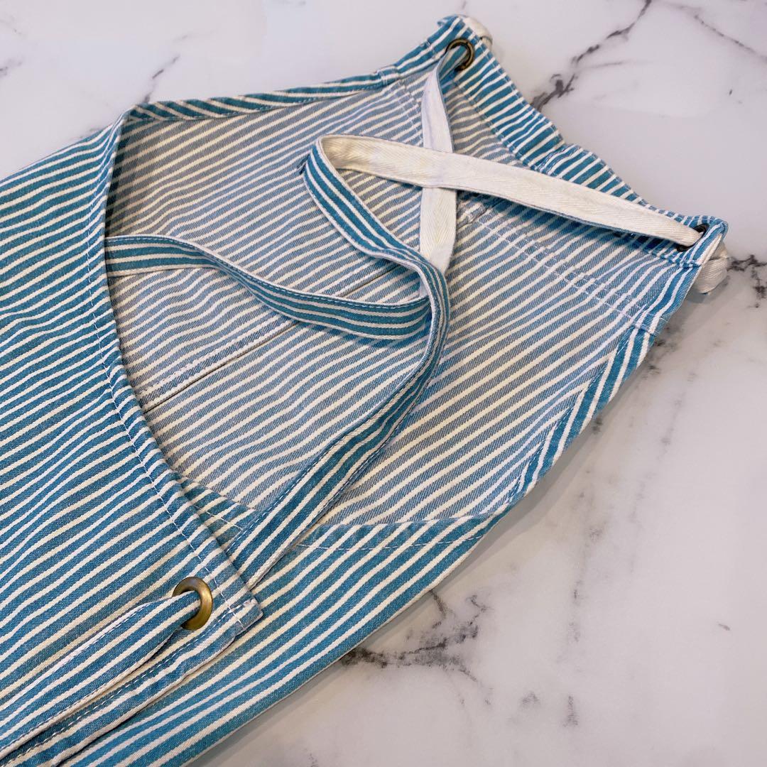 Ralph Lauren ラルフローレン ヒッコリーエプロン ストライプ デニム