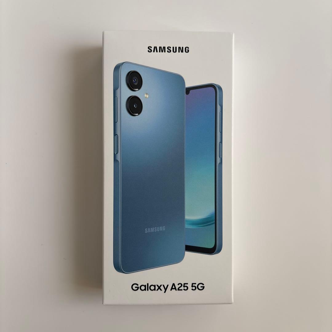 【新品未使用】SAMSUNG Galaxy A25 5G Blue