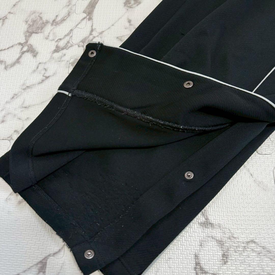 美品 NIKE セットアップ XL 黒白 ジャージ　ナイキ 上下　フラップボタン