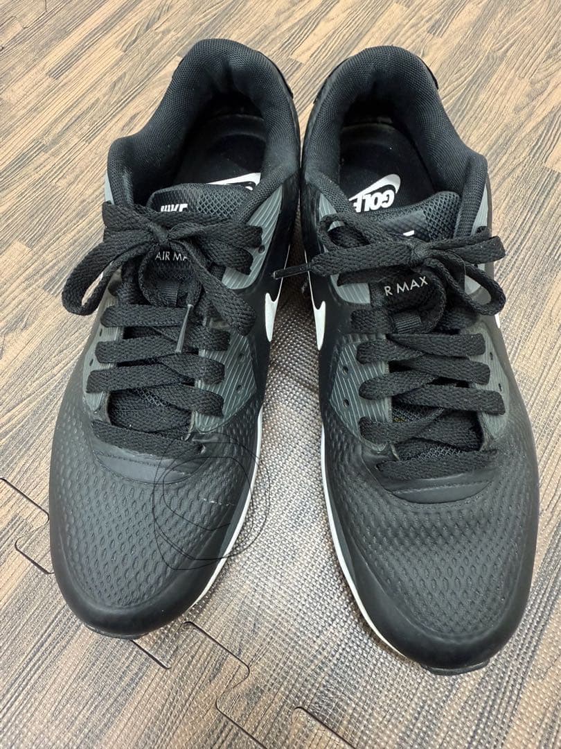 Nike Air Max 90 GOLFブラック/ホワイト 25cm