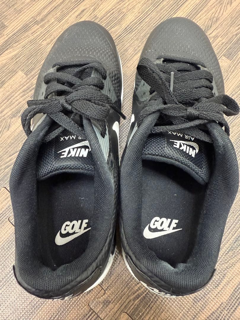 Nike Air Max 90 GOLFブラック/ホワイト 25cm