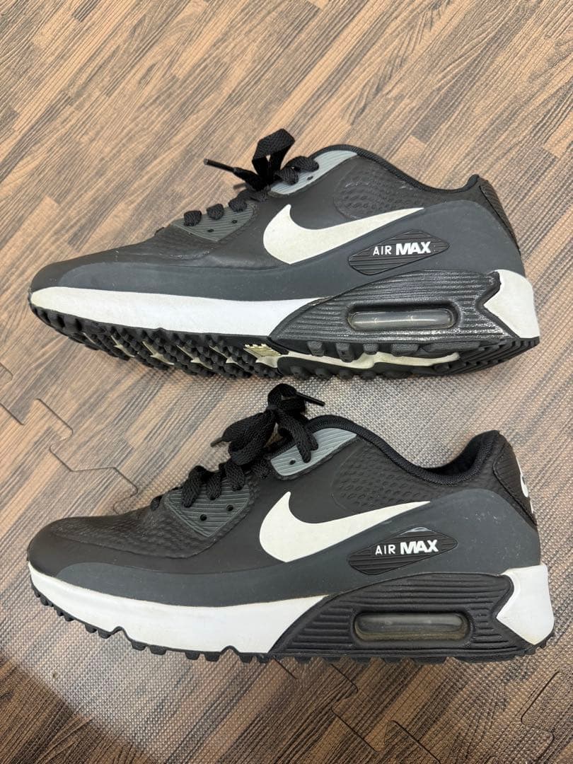 Nike Air Max 90 GOLFブラック/ホワイト 25cm