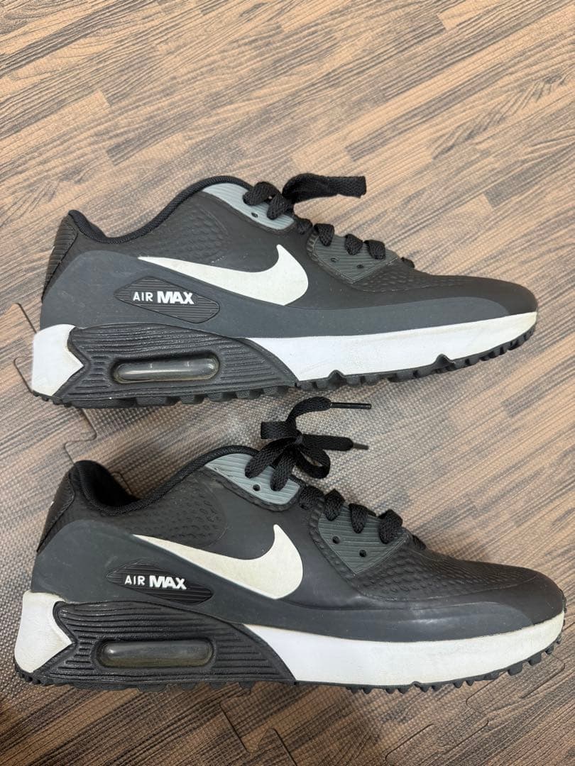 Nike Air Max 90 GOLFブラック/ホワイト 25cm