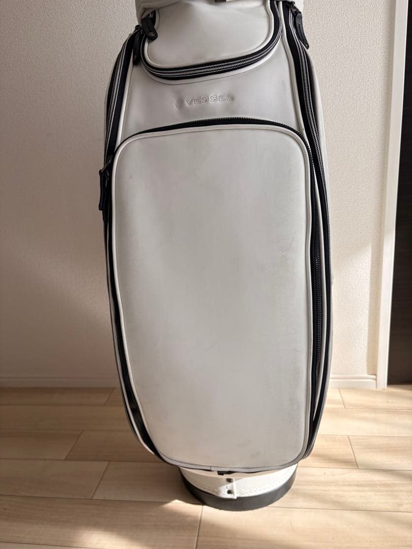 Vessel ゴルフバッグ ホワイト
