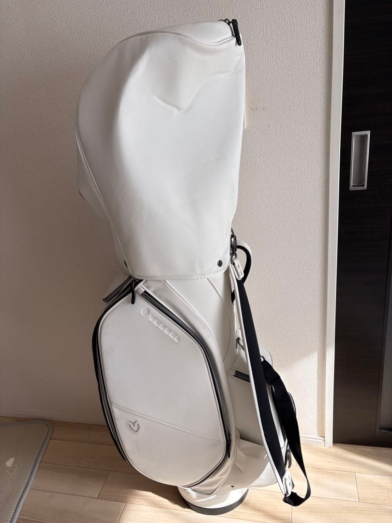 Vessel ゴルフバッグ ホワイト