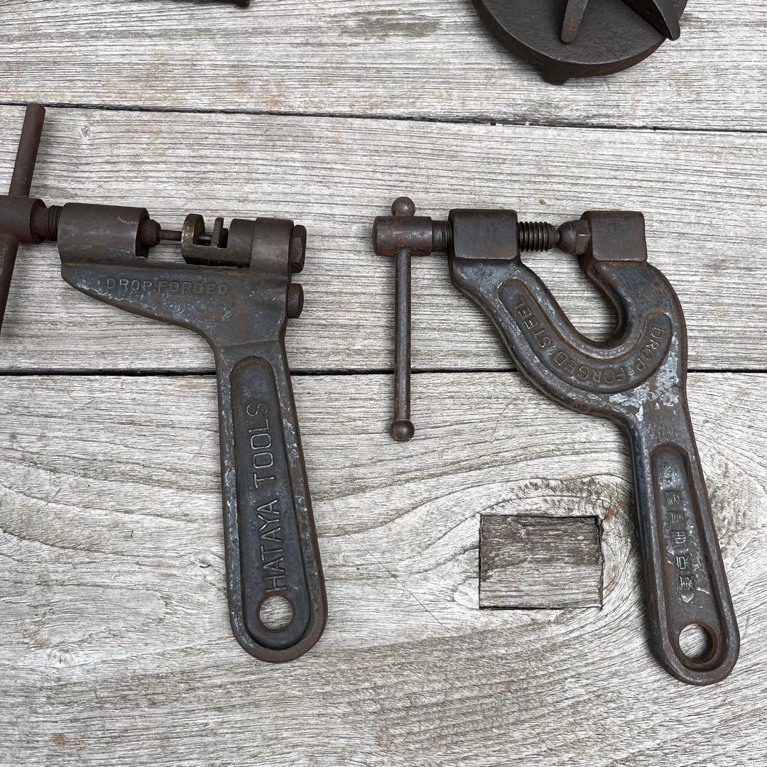 アンティーク自転車工具セット