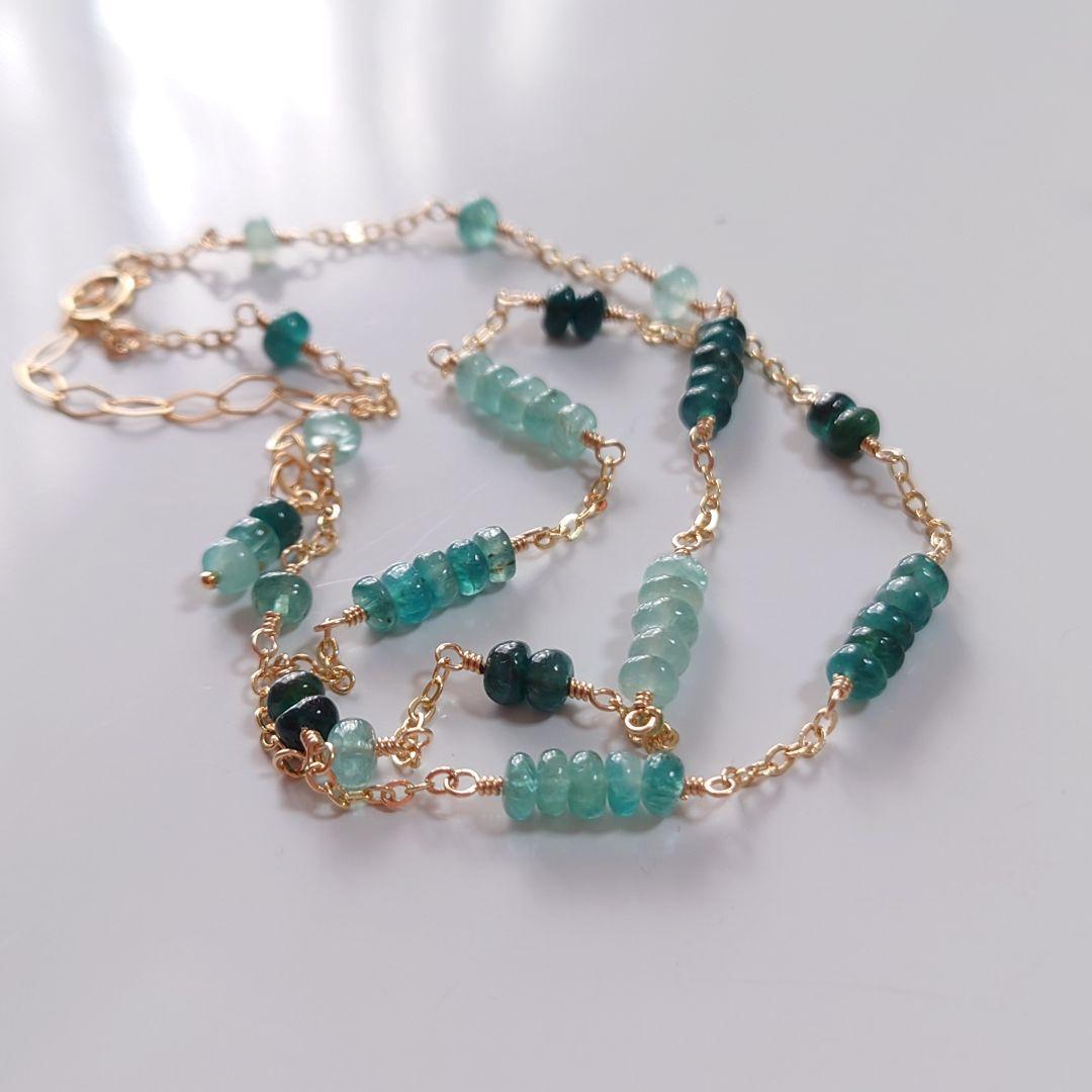 Kayaページ》14Kgf❩ 希少✧*グランディディエライトのネックレス