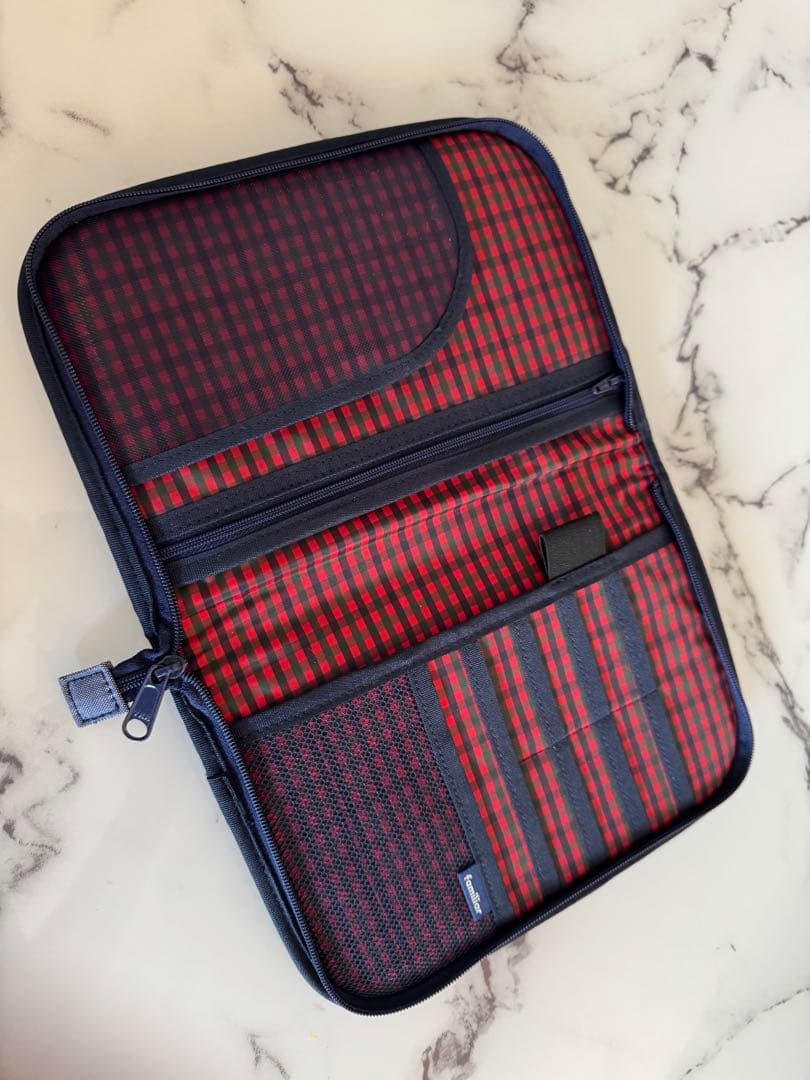 【新品未使用】familiarファミリア 母子手帳ケース デニム 002