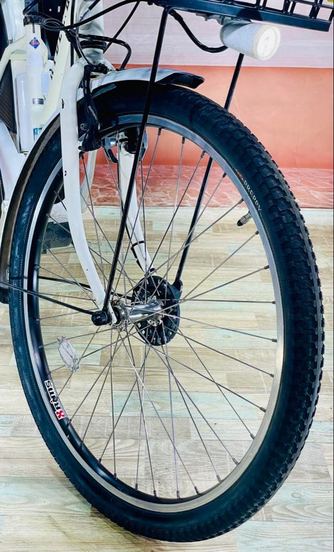 HYDEE.Ⅱ26インチ⭐️ハイディー12AH子供乗せ電動アシスト自転Y2678