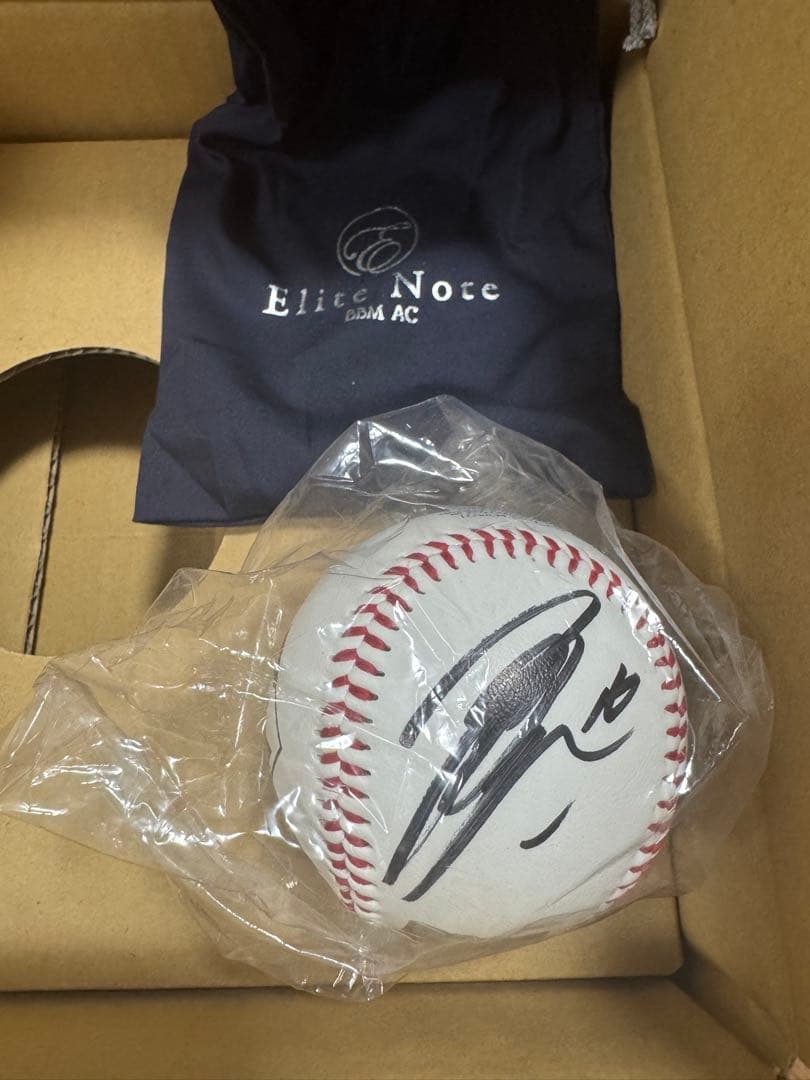 達孝太　初勝利記念　BBM【限定受注/数量限定100個】 直筆サインボール