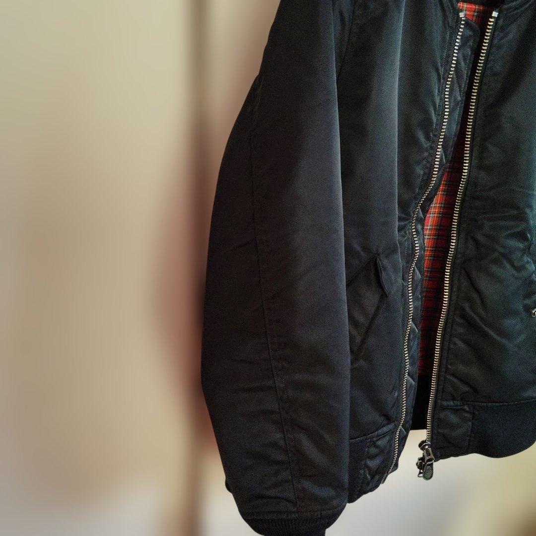 NEVERTRUST MA-1 フライトジャケット サイズ2 ブラック