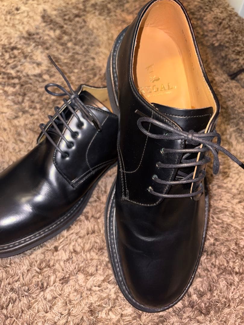 J　REGAL 革靴　黒