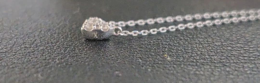 ヴァンドーム青山　k18 ハートネックレス　ダイヤモンド