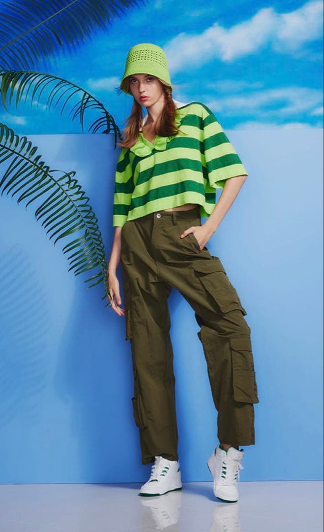 【美品】ダブルスタンダードクロージング/DSC カーゴパンツ 38 2024SS