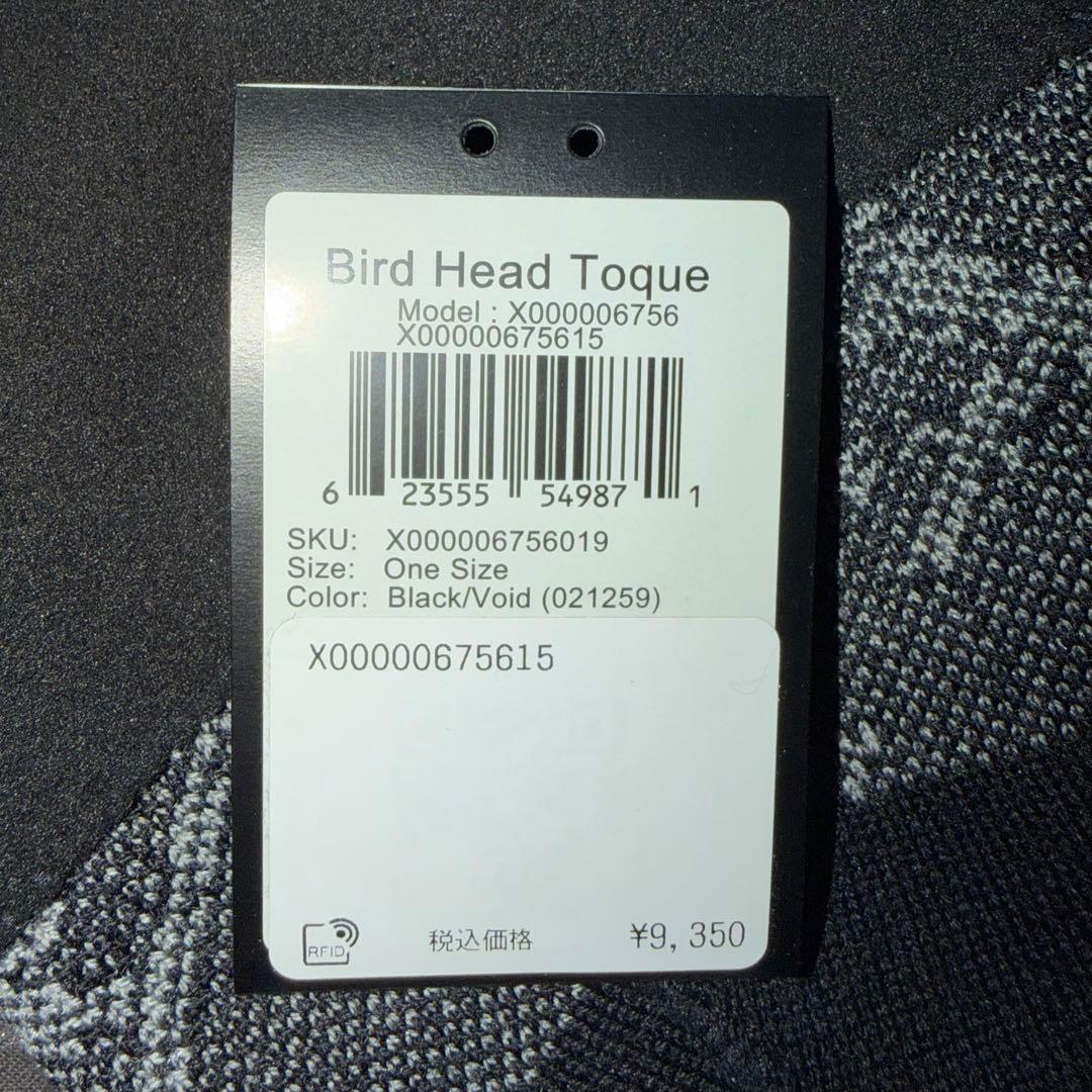 希少ARC'TERYX バードヘッドトーク Black/Voidカラー