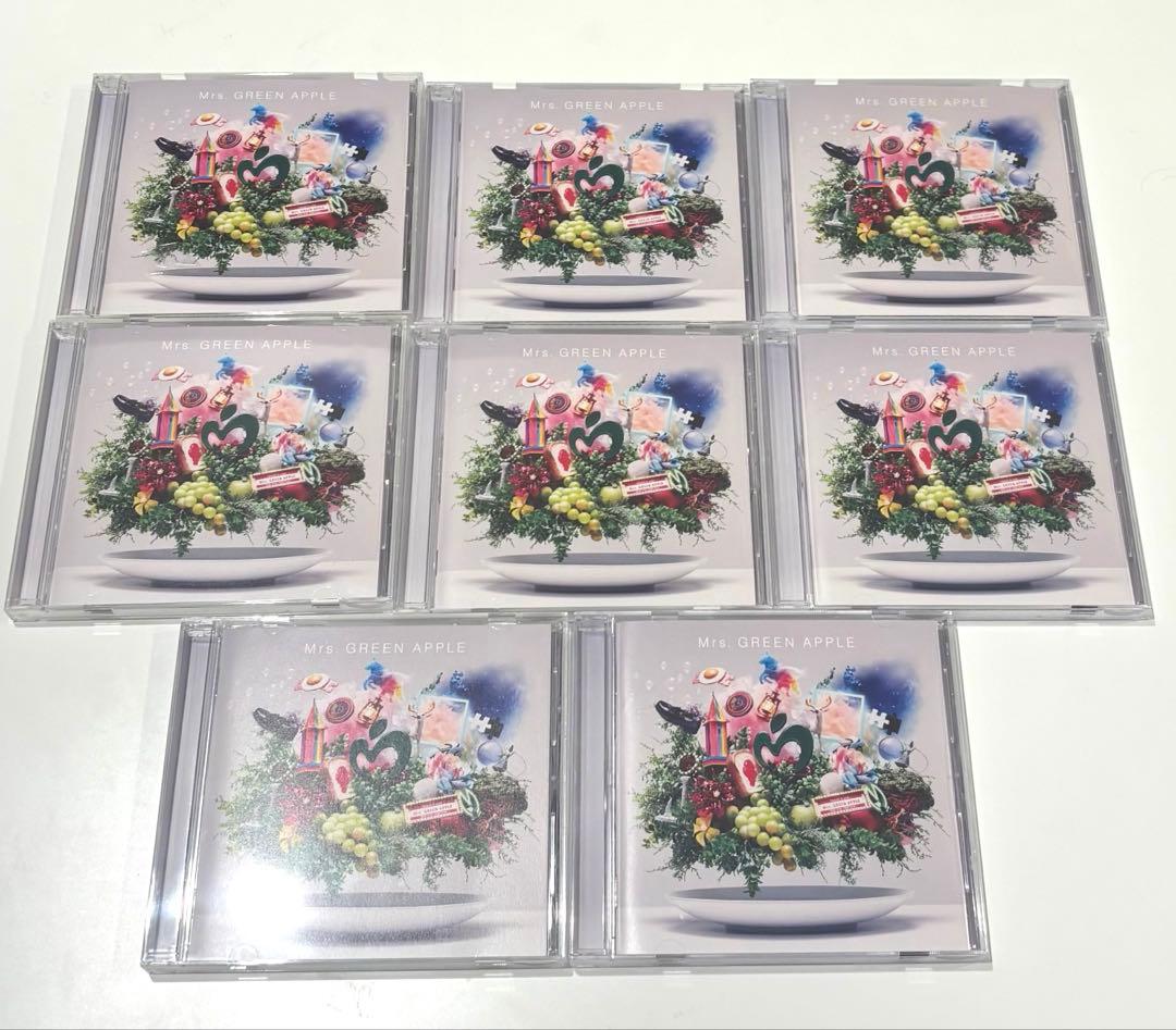 Mrs. GREEN APPLE ミセス 10 CD 通常盤 8枚