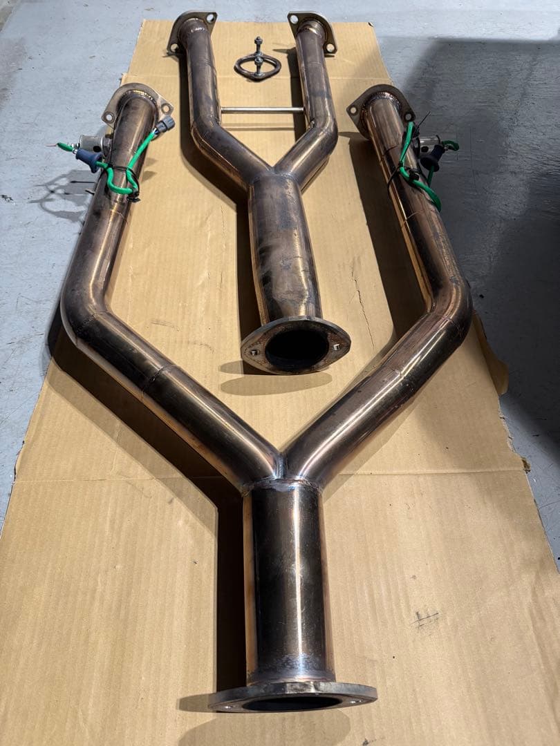 KWD溶接工房 直管 レクサス RCF RC-F USC10 フロント+中間