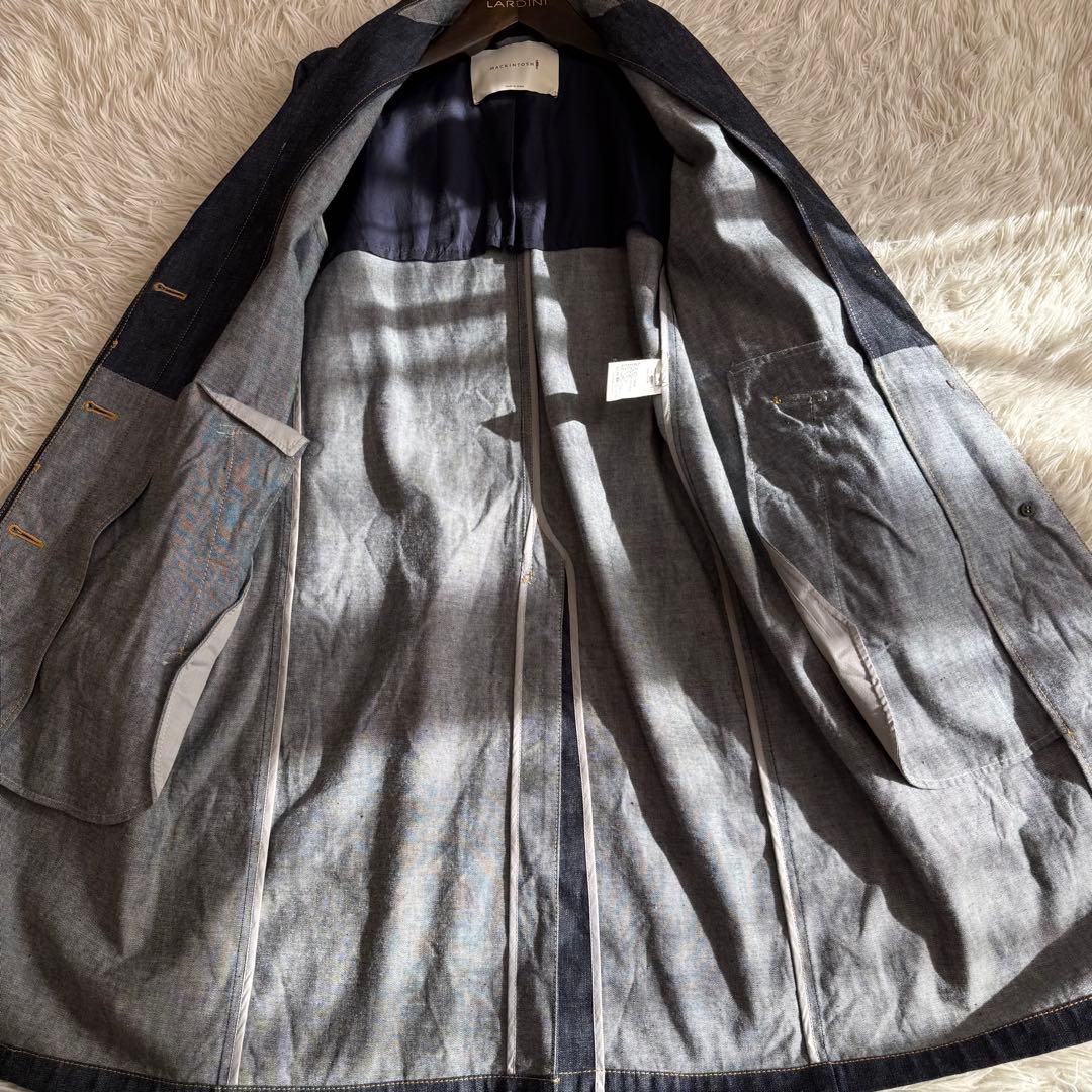 近年モデル マッキントッシュ デニム ロングコート Lサイズ相当